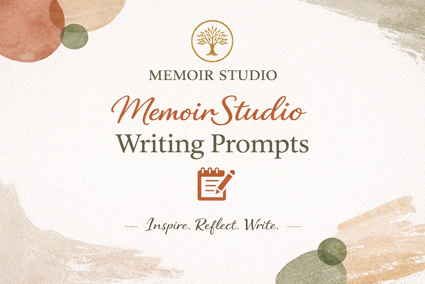 Memoir Studio Writing Prompts